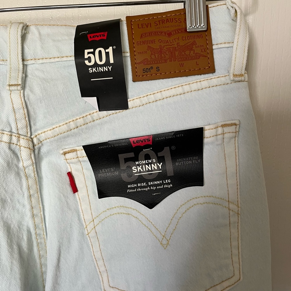 Levi’s 501 S Women’s Skinny jean, New